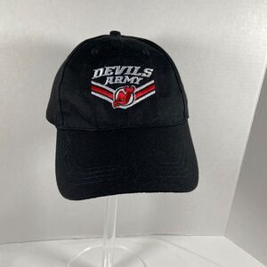 New Jersey Devils Devils Army Black Adjustable Cotton Hat IMS+ NHL Cap